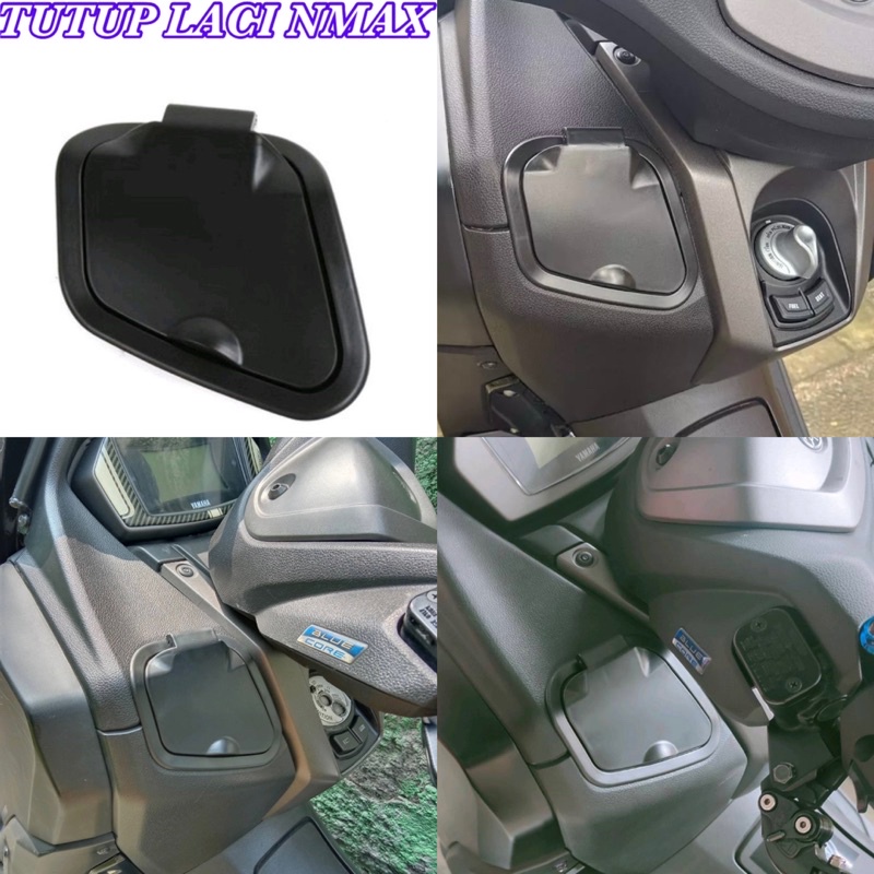 PROMO Cover Tutup Laci Depan Motor Nmax New 2020-2022 Bahan Plastik Abs Laci Nmax New