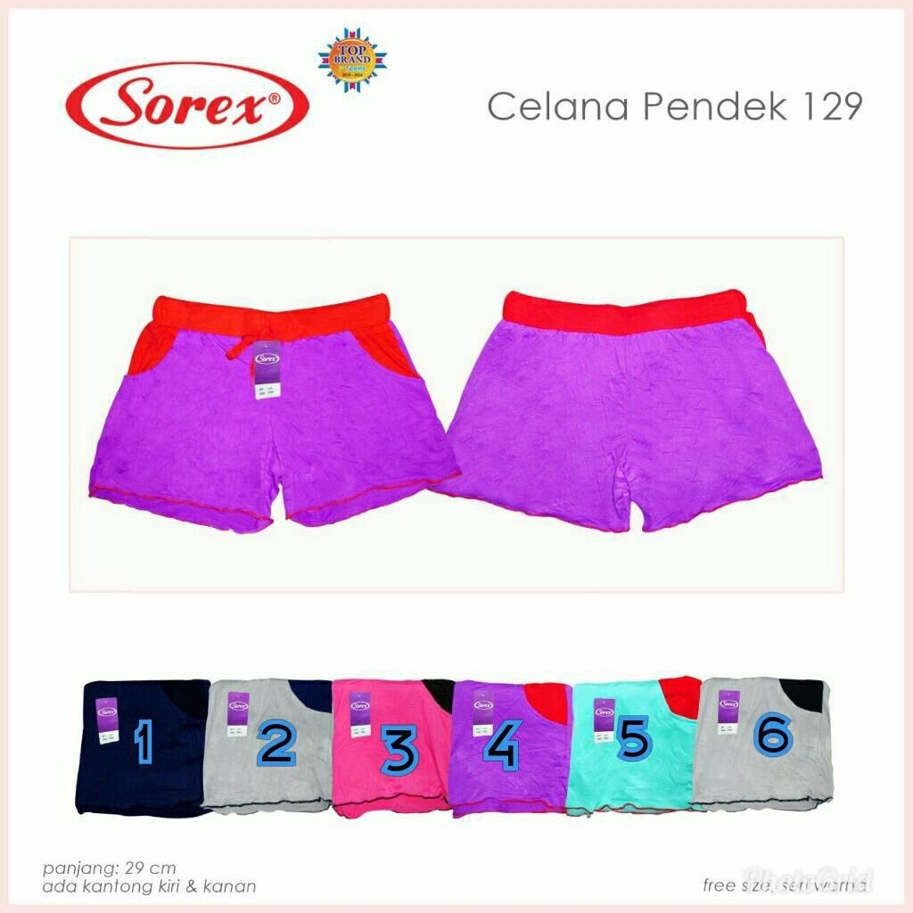 CELANA PENDEK WANITA 129  SOREX OBRAL