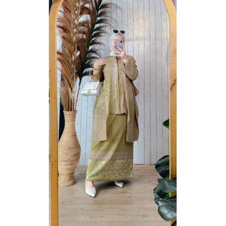 Set Tunik Rok Batik Exclusive Premium Elegant