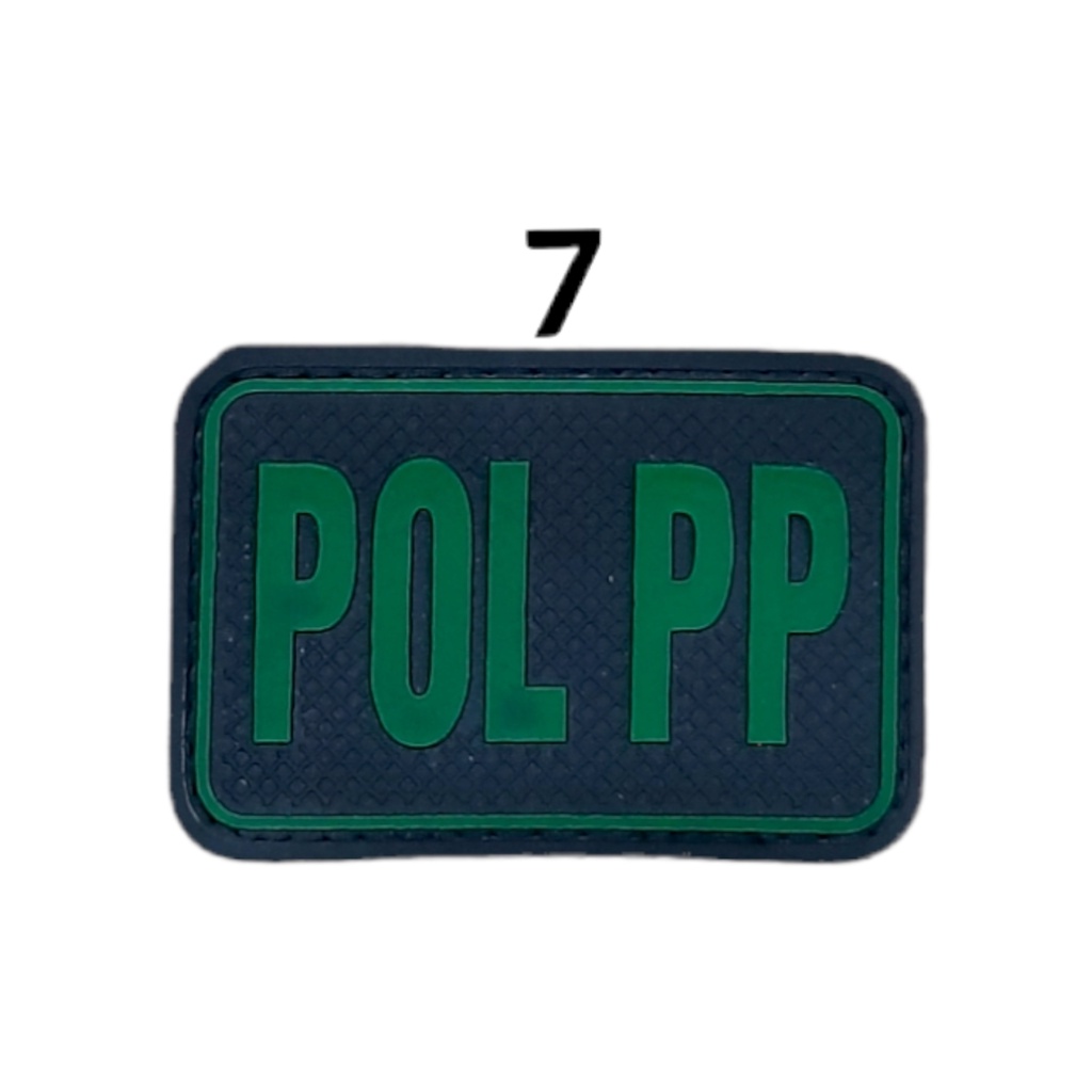 Patch Rubber Logo Satpol PP