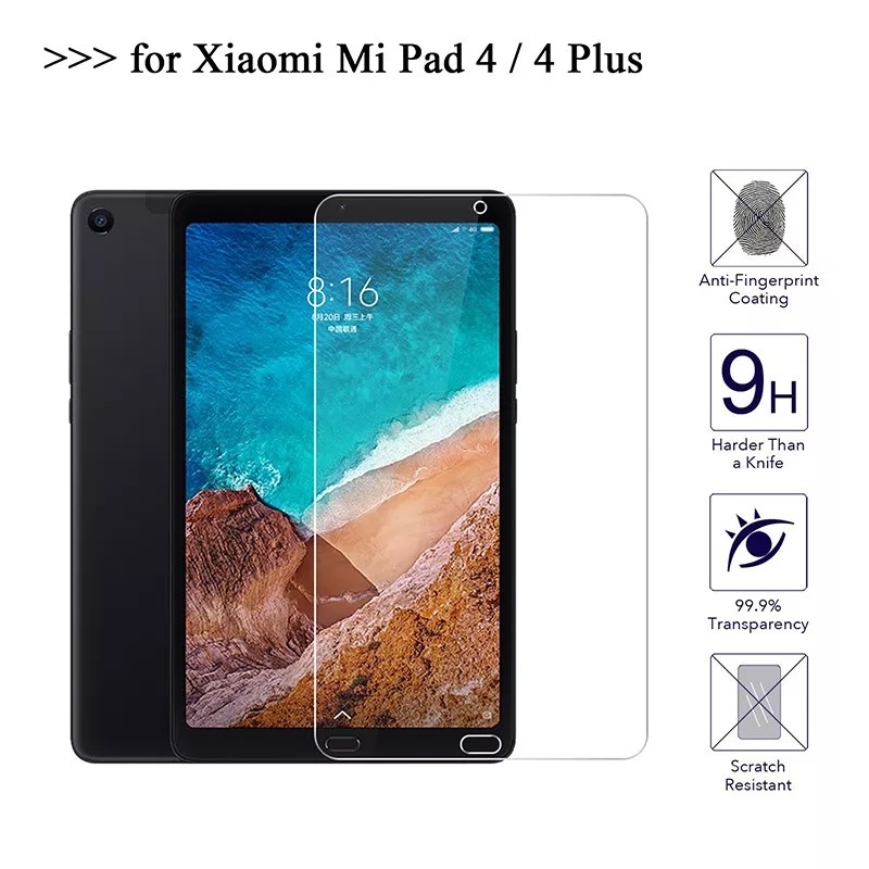 TEMPERED GLASS XIAOMI MI PAD 4 / MI PAD 4 PLUS CLEAR HD HIGH QUALTIY