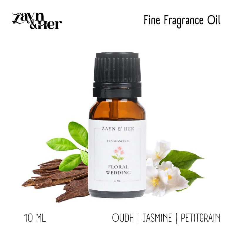 ZAYN &amp; HER Fine Fragrance Oil 10 ML - Floral Wedding