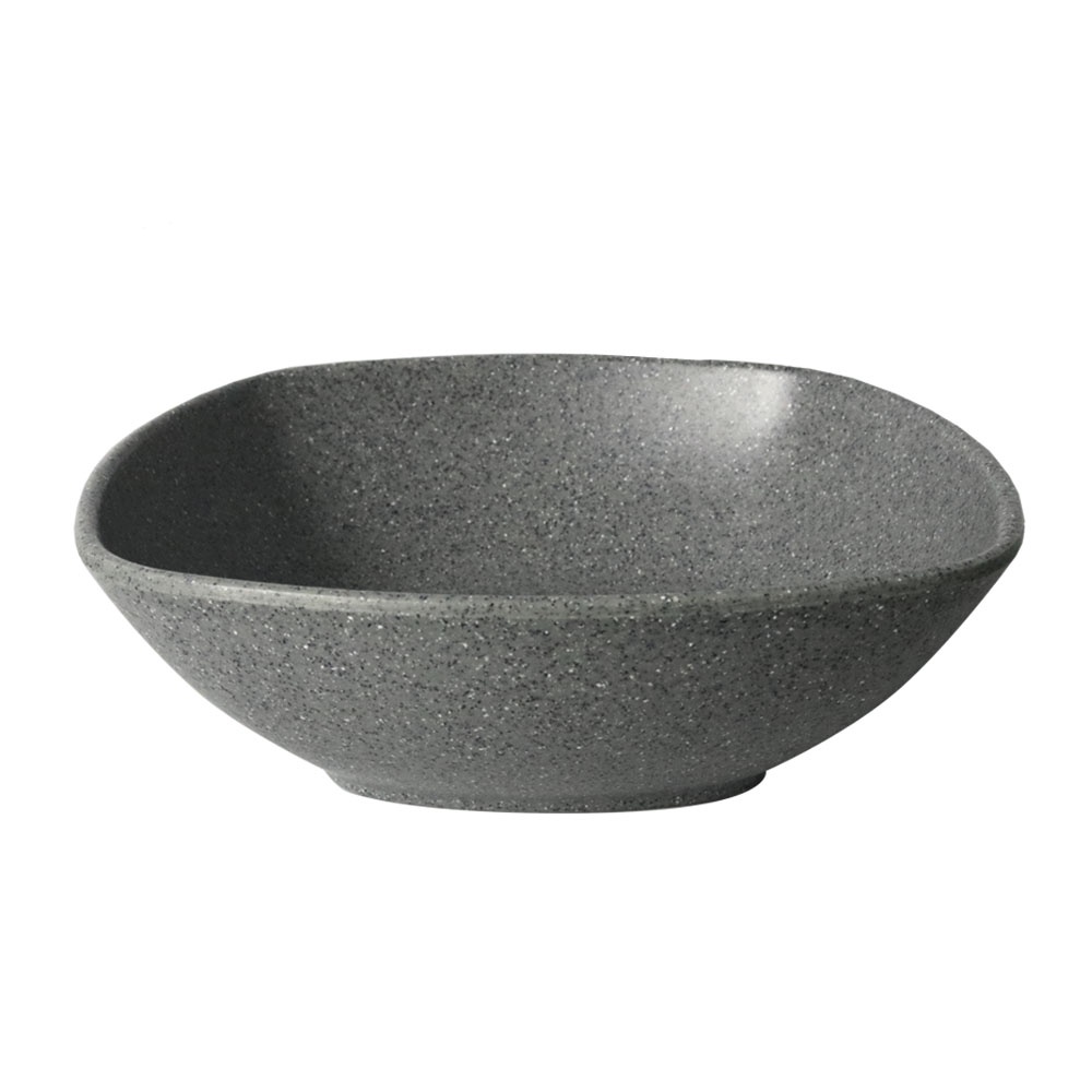 Mangkok Kotak Model Batu 8 inch (19,9x19,9x6,5cm) W6408A-GD