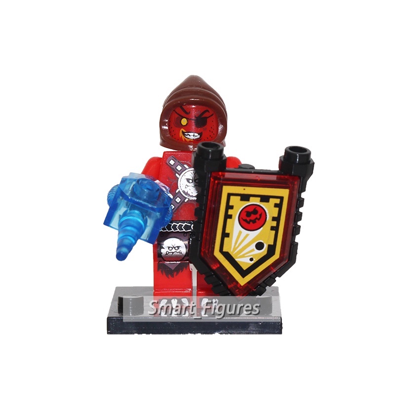 Nexo Knights Mainan Action Figure Minifigures Lance Richmond Macy Clay Aaron Lavaria Beast Master Untuk Hadiah JR807