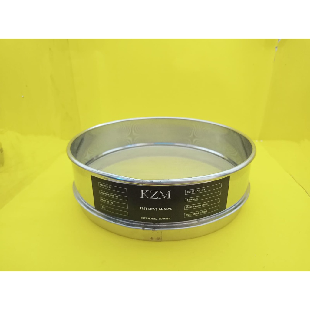 sieve Ayakan Stainless Mesh 20 (850 um)