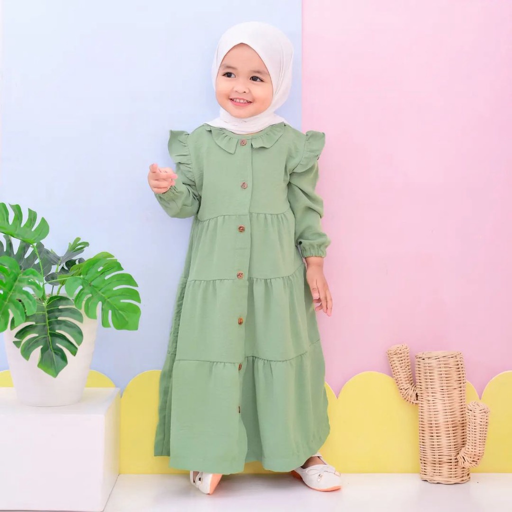 Grosir Gamis murah pisan gamis Anak Jessie Elegan