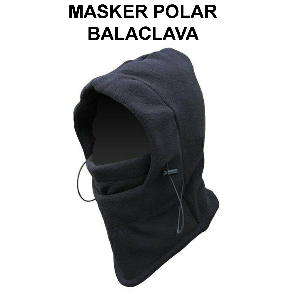 Masker Motor Full Face Keren Balaclava Multi Fungsi Anti Angin Terbaik