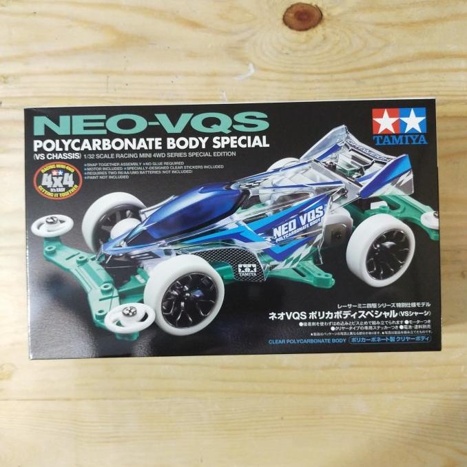 tamiya 95633 neo vqs polycarbonate body special vs chassis