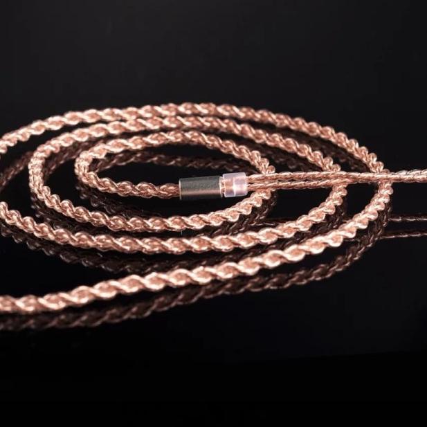 KBEAR 4 Core Upgrade Kabel Earphone 2 Pin 0.78 with MIC Type A B Blon