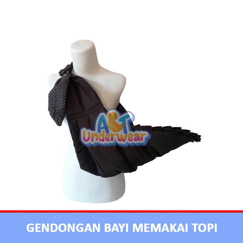 AT133-Gendongan Bayi Pinggir Besar/Alat gendong bayi model samping