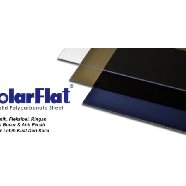 SOLARFLAT POLYCARBONATE ATAP