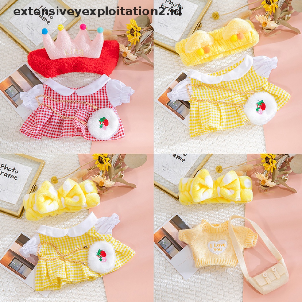 Mainan Boneka Bebek Kuning 30cm Bahan Plush Untuk Aksesoris Pakaian