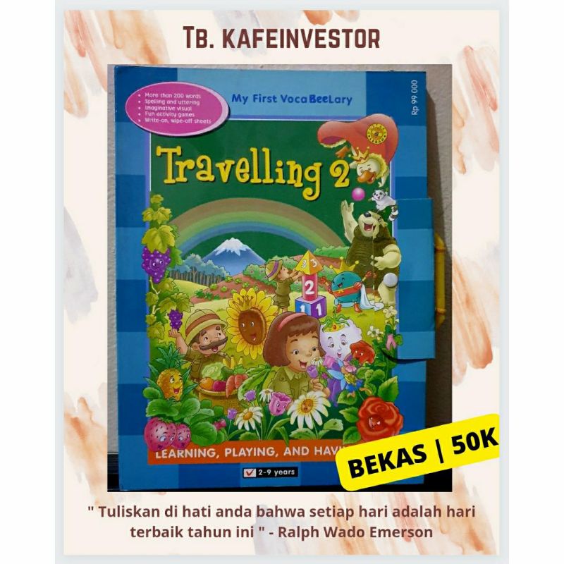 Buku anak Travelling 2 - Pustaka Lebah