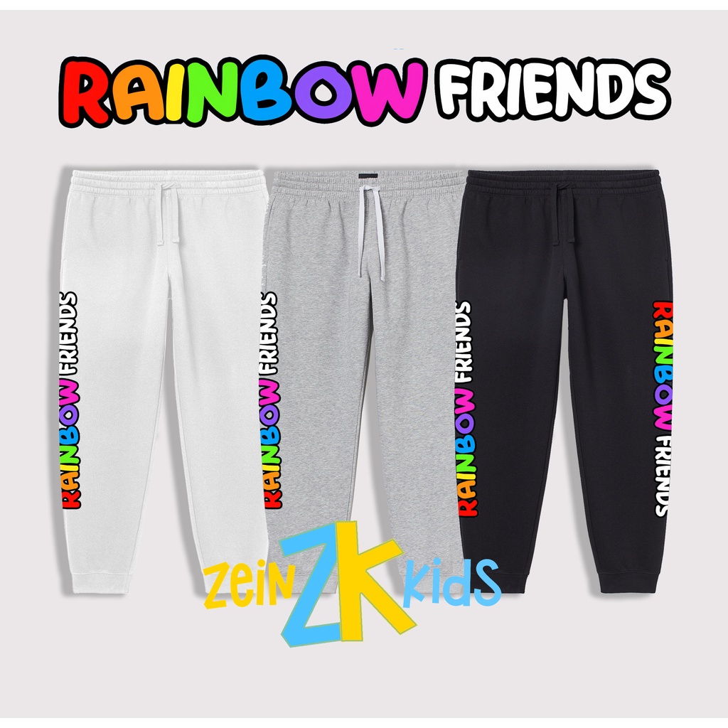 Celana Jogger Anak Rainbow Friends Roblox / Jogger Anak Roblox RAINBOW FRIENDS