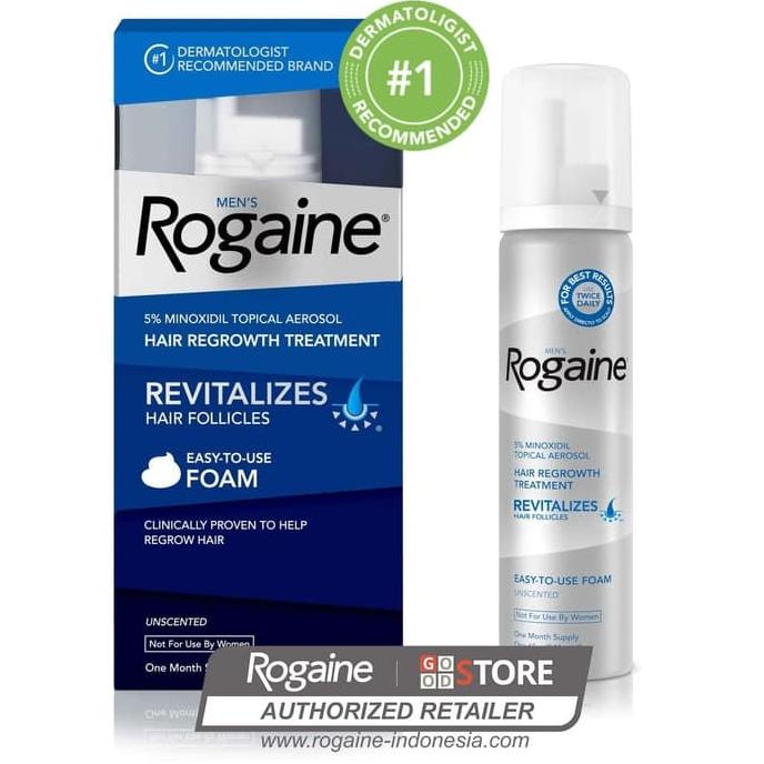 ROGAINE Men Foam - 5% Minoxidil
