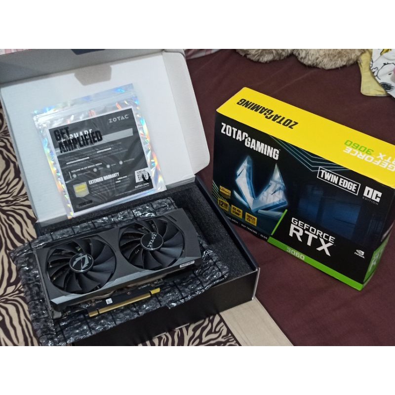 Jual Zotac RTX 3060 TWIN EDGE OC (2ND - Garansi Resmi - Mulus) | Shopee ...