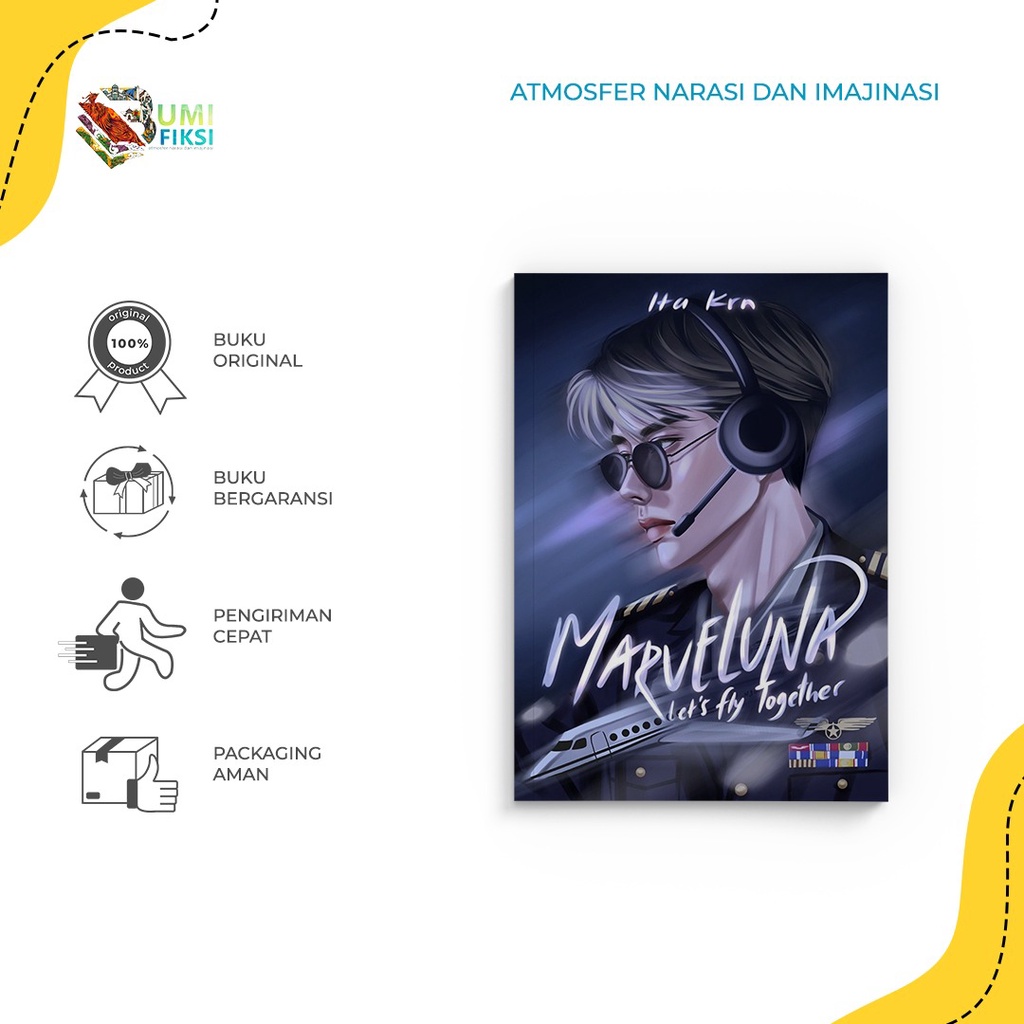 Buku Novel Marveluna - Akad - Itakrn - Bumi Fiksi