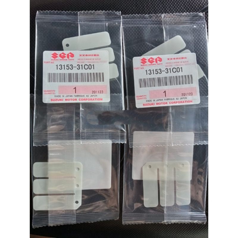 Lidah Membran Red Reed Valve Suzuki Crystal RC 100 Tornado Original Baru SGP Japan NOS