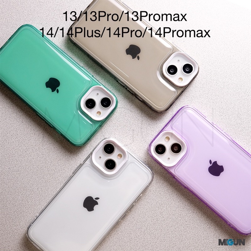 (2) Fluffy Transparant Silicone - Softcase Fullcover for iPhone 7 8 SE2020 7+ 8+ X XS XR XSMAX 11 11PRO 11PROMAX 12 13 PRO PROMAX 14 14PLUS 14PRO 14PROMAX