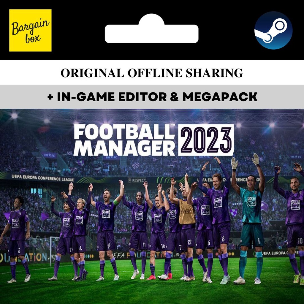 Jual Game PC Football Manager 2023 ORIGINAL SHARING + In-Game Editor ...