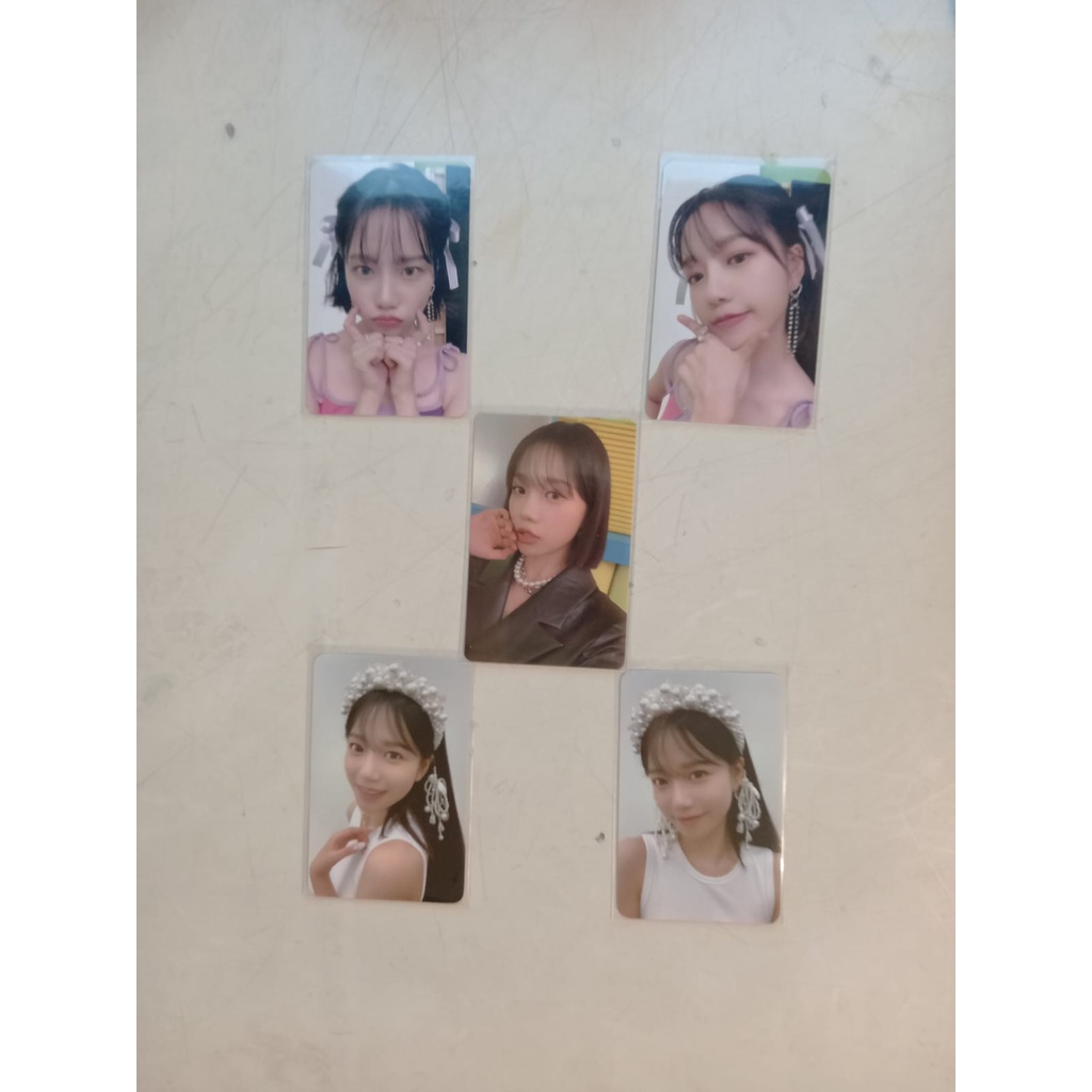 READY STOCK Yuri Glassy Photocard yes24 makestar album pc
