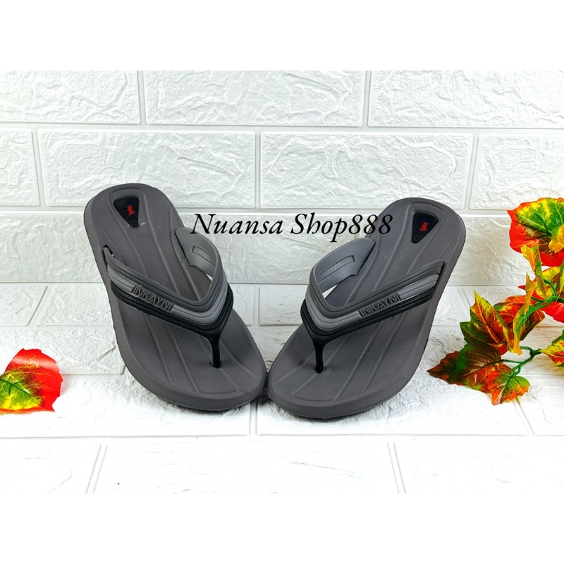 Sandal Jepit Pria Dewasa Anak-Anak Bahan Karet Anti Licin Ukuran30-44(3008,5608,6008)
