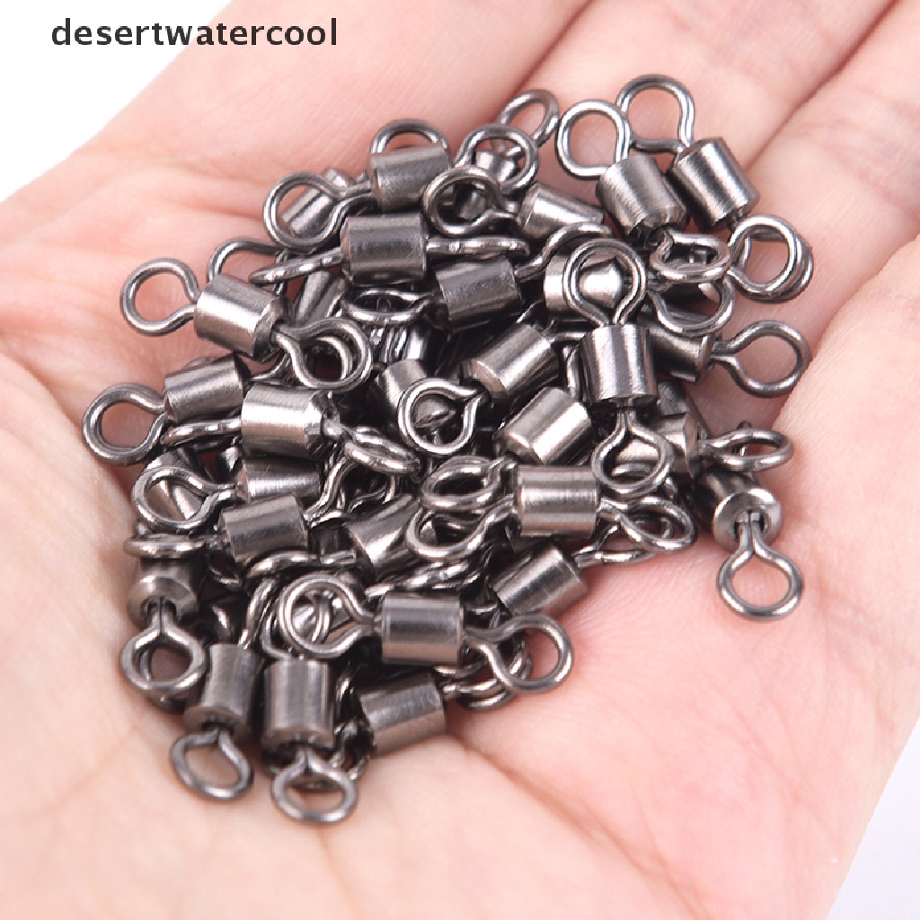 Deid 50PCS Kili-Kili Pancing Barrel Bearing 11 Ukuran  Bela Diri
