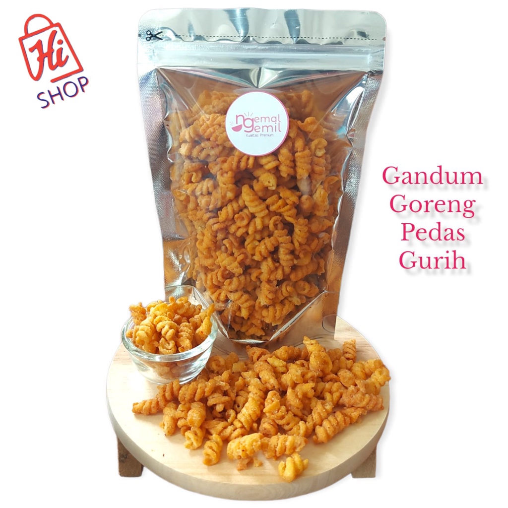 

Gandum Goreng Pedas Gurih Spiral Homemade Kualitas Premium