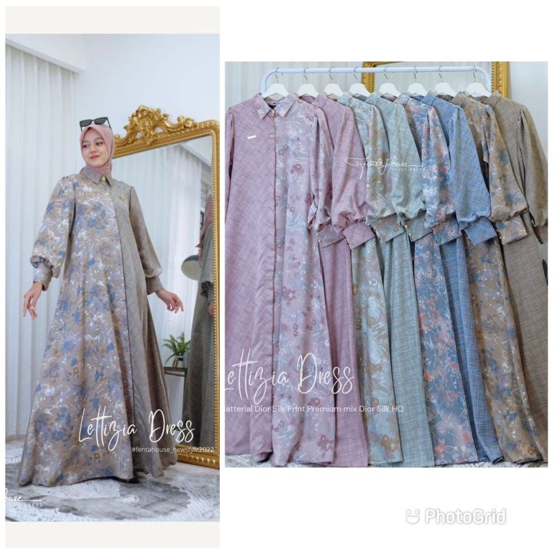 Lettizia Dress by Fenta House Original