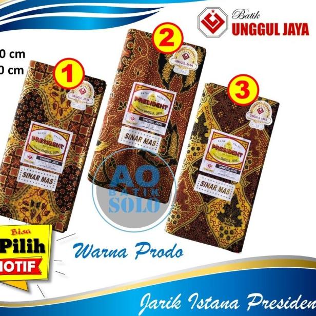 KAIN BATIK JARIK PRODO ISTANA PRESIDEN - PRADA - MOTIF No 2