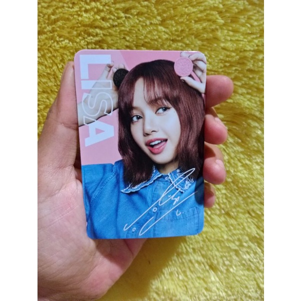 PC LISA BLACKPINK X OREO OFFICIAL