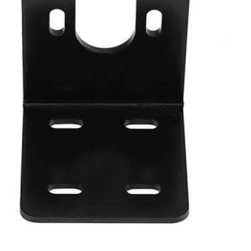 PAKET Dinamo 775 DC Torque Magnet Motor dan Bracket - ROUND SHAFT