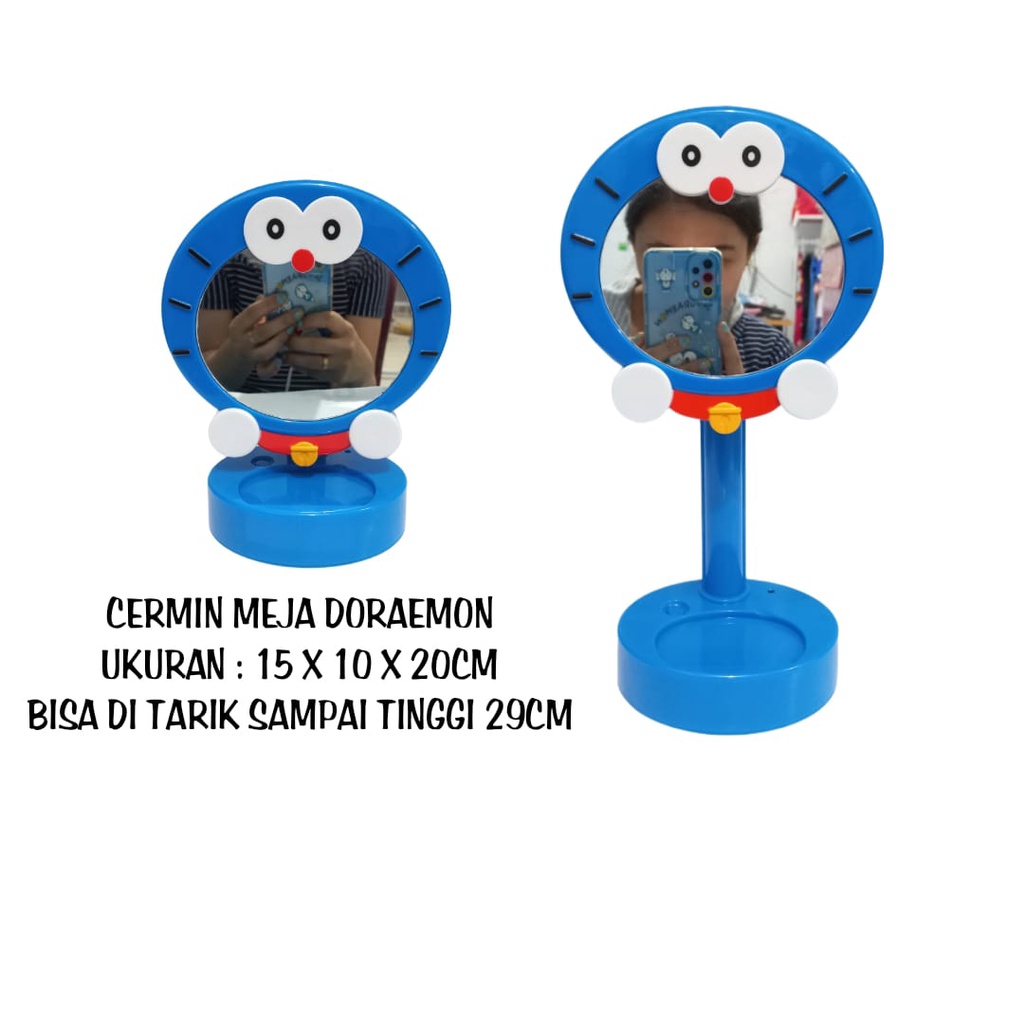 KACA CERMIN MEJA KARAKTER DORAEMON