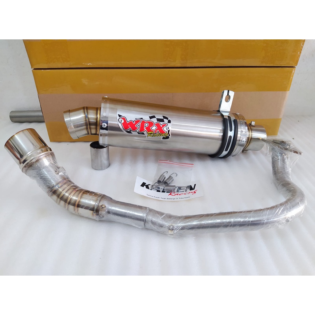 Knalpot WRX K2 Pcx Adv Vario 160 150 125 110 New Keyless Led Fi Techno Bohlam Beat Deluxe eSP Street