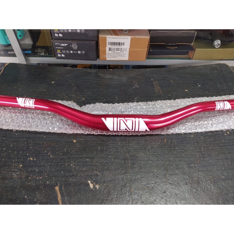 HANDLEBAR STANG NAUTILUS D35 35MM X 800MM RED - STANG SEPEDA GUNUNG MTB NAUTILUS