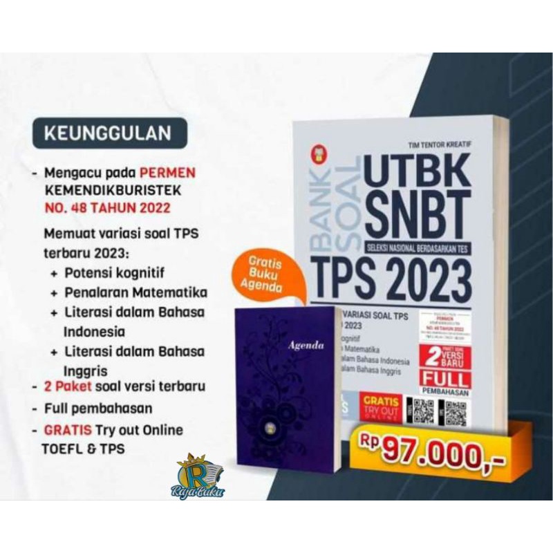 BUKU BANK SOAL UTBK SNBT TPS 2023