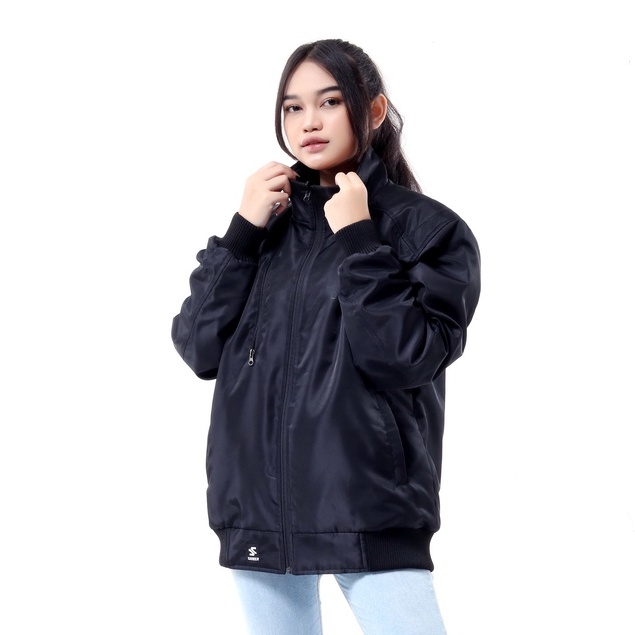 Reversible Jaket Wanita Riding (2 sisi) Bolak-balik