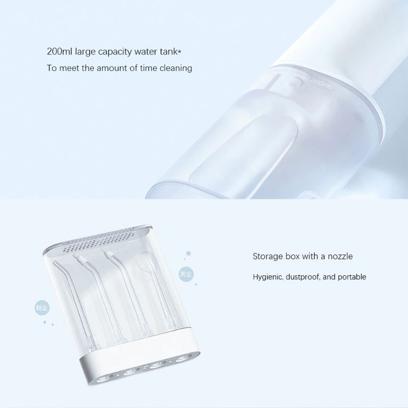 MIJIA Smart Oral Irrigator Dental Water Floss Pembersih sela Gigi
