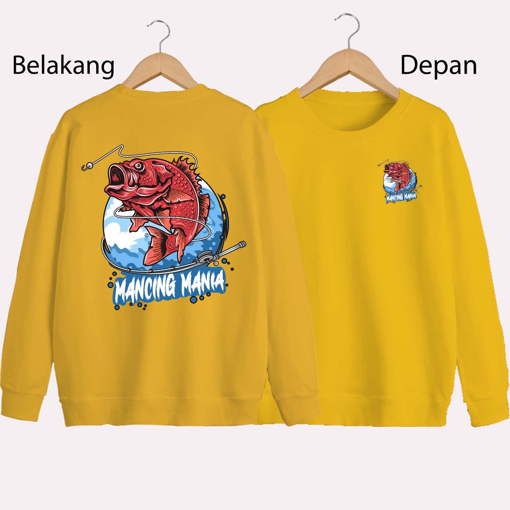 SWEATER UNISEX DB MM STRIKE PRIA DAN WANITA  SWEATER JUMBO