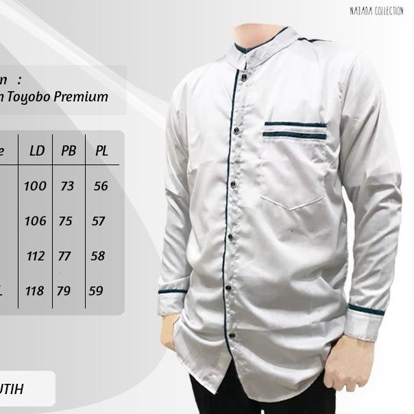 koko lengan panjang/koko pria/baju muslim pria/koko hadroh/koko lc - maroon, M