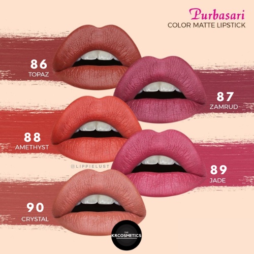 Purbasari Matte Lipstick LIPSTIK PADAT PURBASARI 4 GR