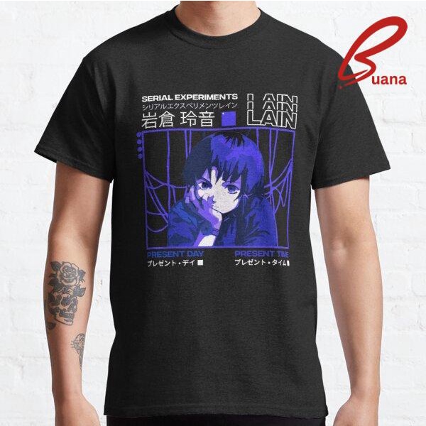 Kaos Pria Serial Experiments Lain Darker - Premium Cotton 2593