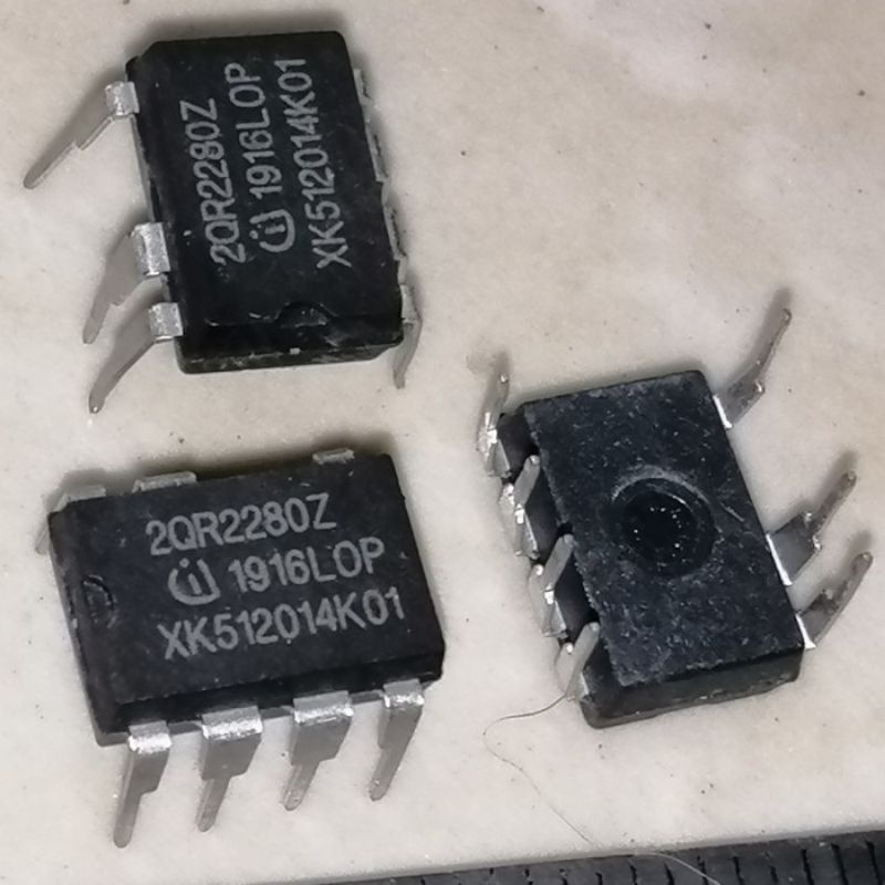 2QR2280Z ICE ICE2QR2280Z 2QR2280 IC Inverter Mesin Cuci Dip-7 Infineon