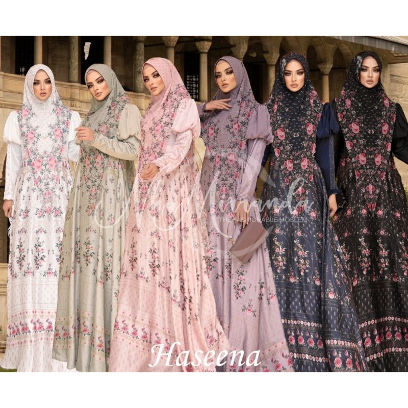 Haseena by Nha Miranda /Gamis syar'i Nha Miranda