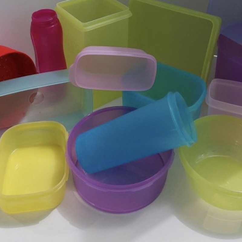 BASE WADAH TANPA TUTUP TUPPERWARE ORIGINAL SECOND PRELOVED , tutup tupperware second preloved
