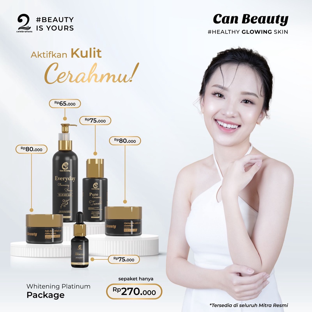 Paket Can Beauty - Paket Whitening / Paket Acne Can Beauty