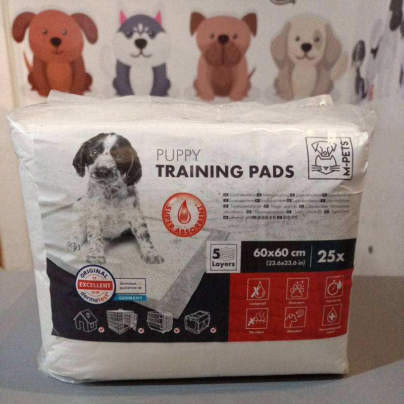 M-Pets Puppy Training Pads 33x45 - 45x60 - 60x90 / Underpad / Underpet Anjing Kucing
