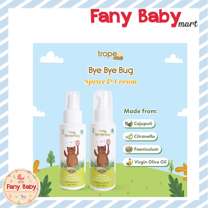 TROPEE BEBE BYE BYE BUG 100ML