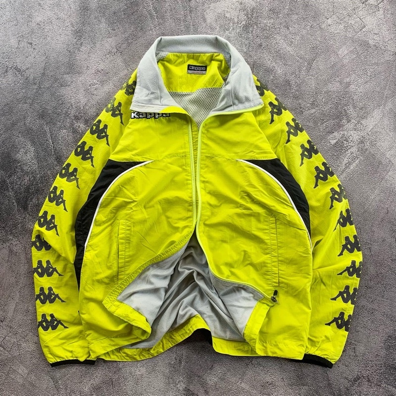 kappa windbreaker jacket