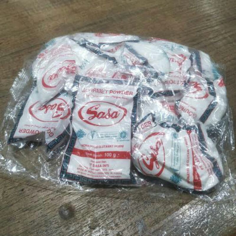 

SASA PENYEDAP RASA / Micin 100 gram 1 pak isi 10 pcs